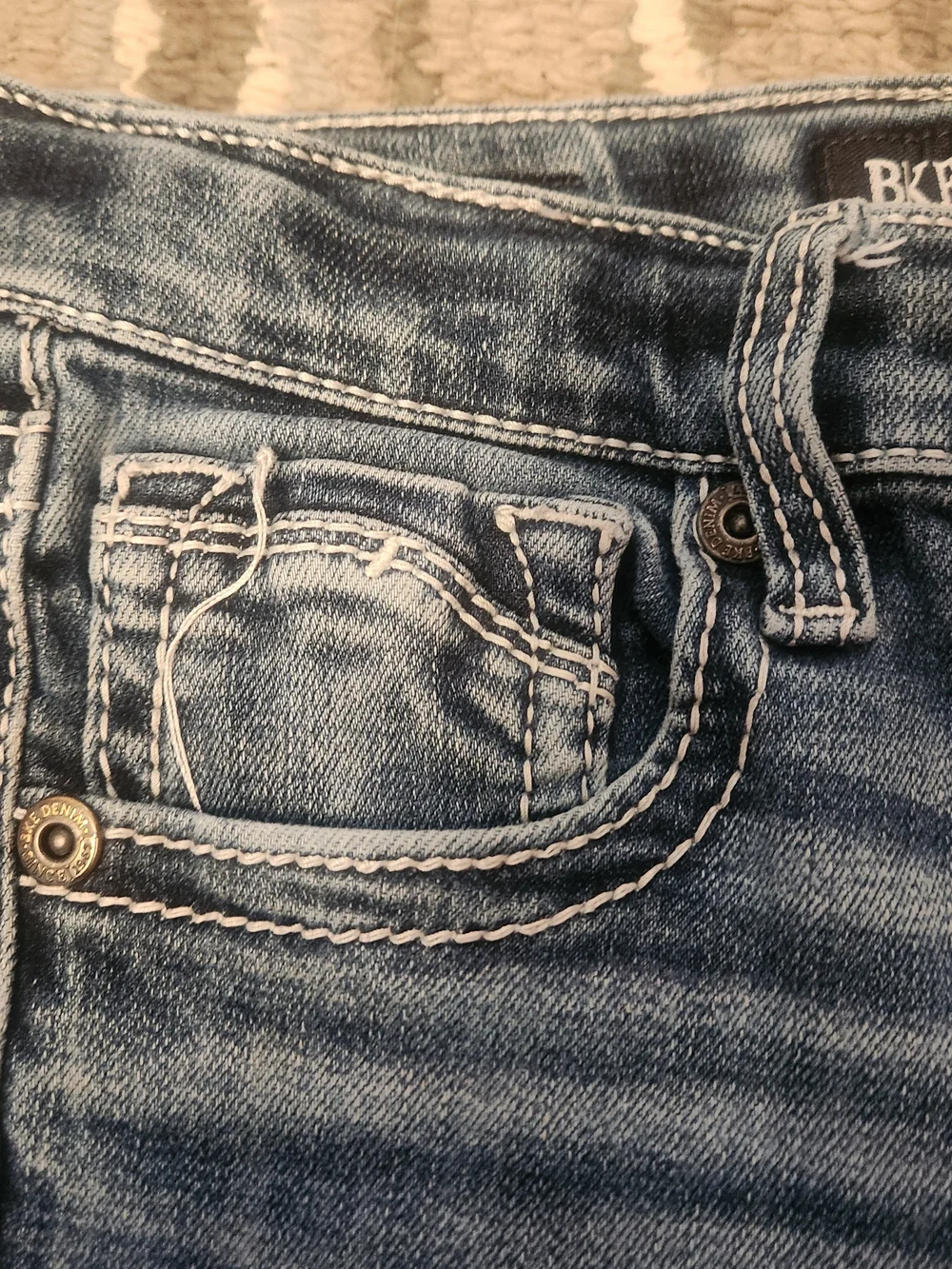 BKE Connor Bootcut Boys Jeans Size 14 Western
